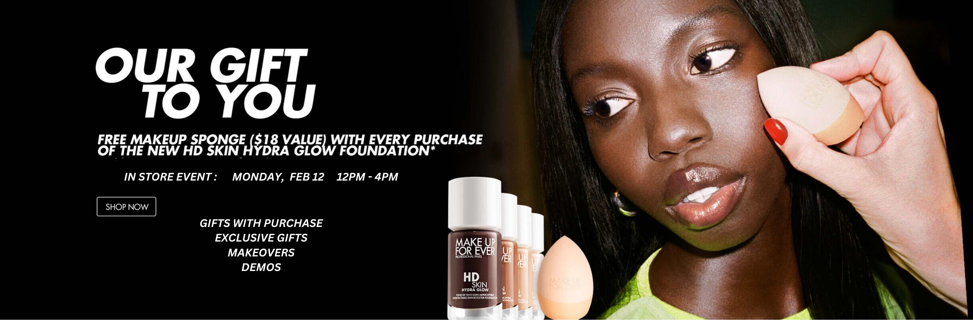 HD Skin Hydra Glow Foundation - Foundation – MAKE UP FOR EVER